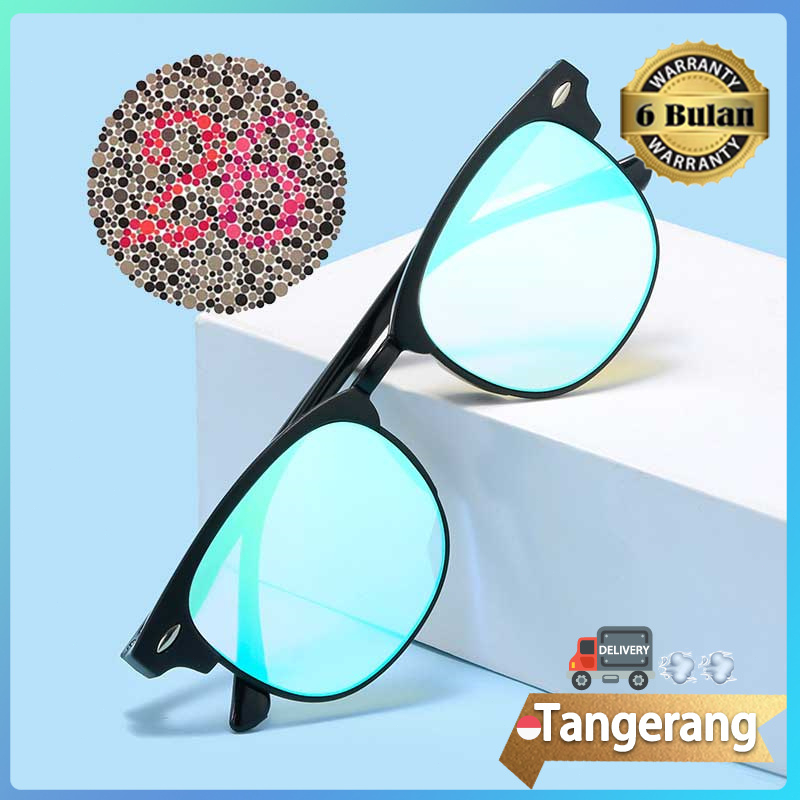 Kacamata Buta Warna Parsial Merah Hijau Atau Kelemahan Penglihatan Warna Pria Wanita - Anti