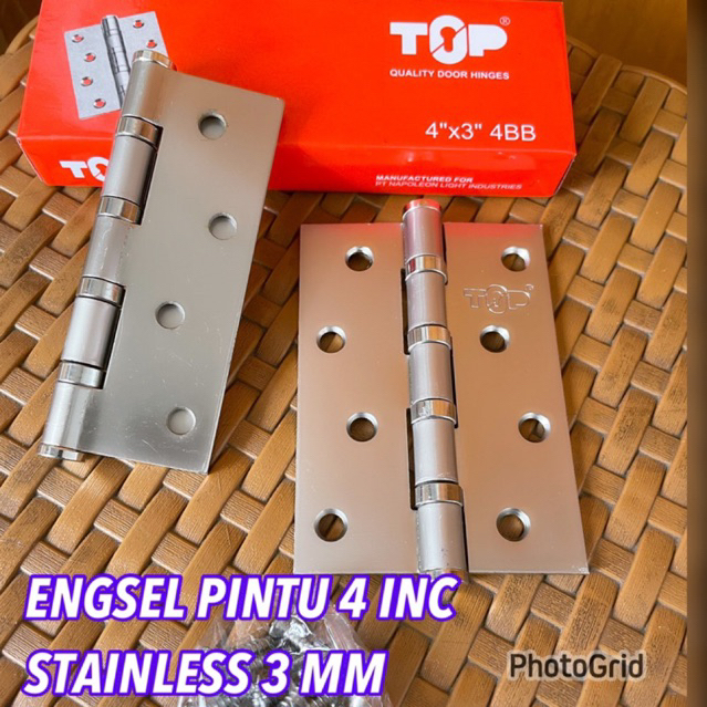 engsel pintu SUS 304 KODAI/ ENGSEL 4 INC KODAI TEBAL 3 MM ENGSEL PINTU KODAI TOP Engsel 4 Inc Stainless Tebal Tebal 3 MM Top Kodai/ engsel pintu kodai stainless tebal 3 mm/ ENGSEL 4 INC STAINLIS STEEL SUS 304 TEBAL/ engsel 4 inc pintu stanlis sus 304