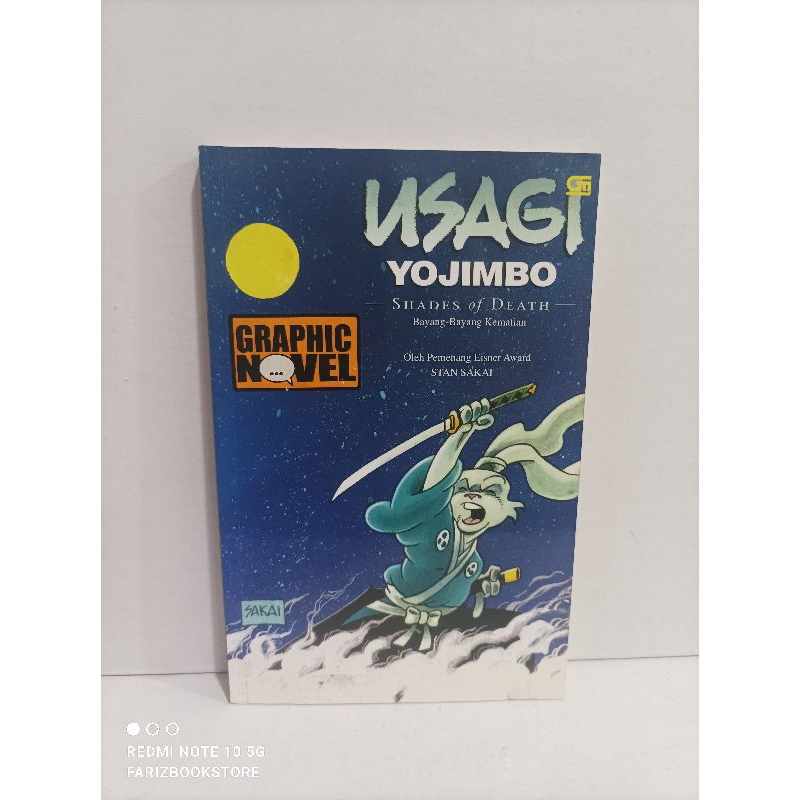 Buku Graphic Novel Shades Of Death By Usagi Yojimbo