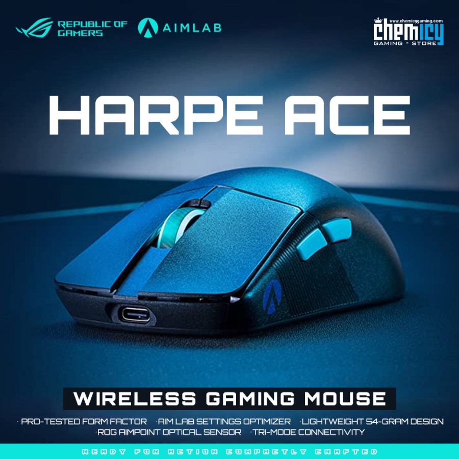 Asus ROG Harpe Ace Aim Lab Edition Wireless Gaming Mouse