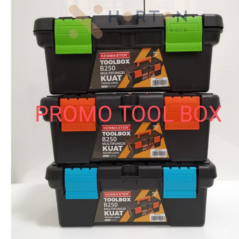 Kenmaster Toolbox Mini B250 B  250 Tool Box Tempat Alat Perkakas Serbaguna