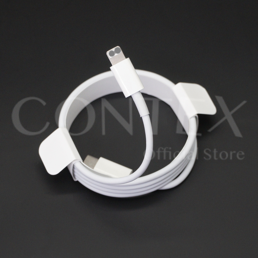 CONTEX - CHARGER ADAPTOR 20W + KABEL DATA 1METER  ( 1 PAKET ) PD FAST CHARGING 1SET OEM A++