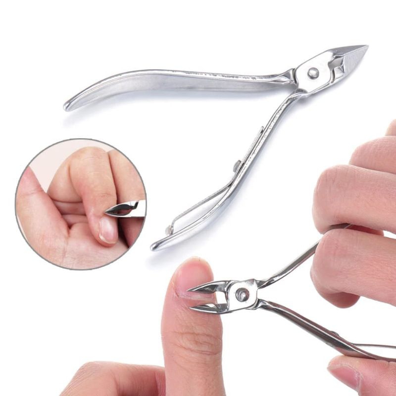 Gunting Cantengan Mini Gunting Kuku Kaki Gunting Lancip Toe Nail Clipper