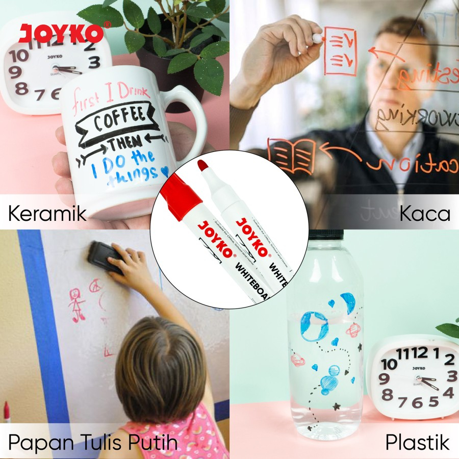 Spidol Papan Tulis - Joyko Whiteboard Marker