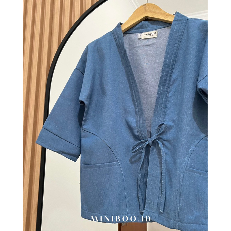 Kyora Kimono Denim Outer