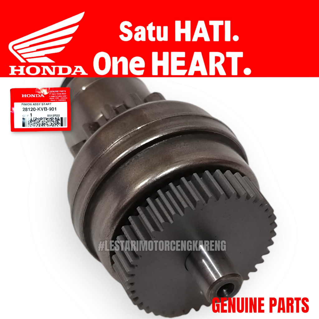 PINION GIGI STATER GRANAT VARIO KARBU BEAT KARBU FI AHM 28120-KVB-1100