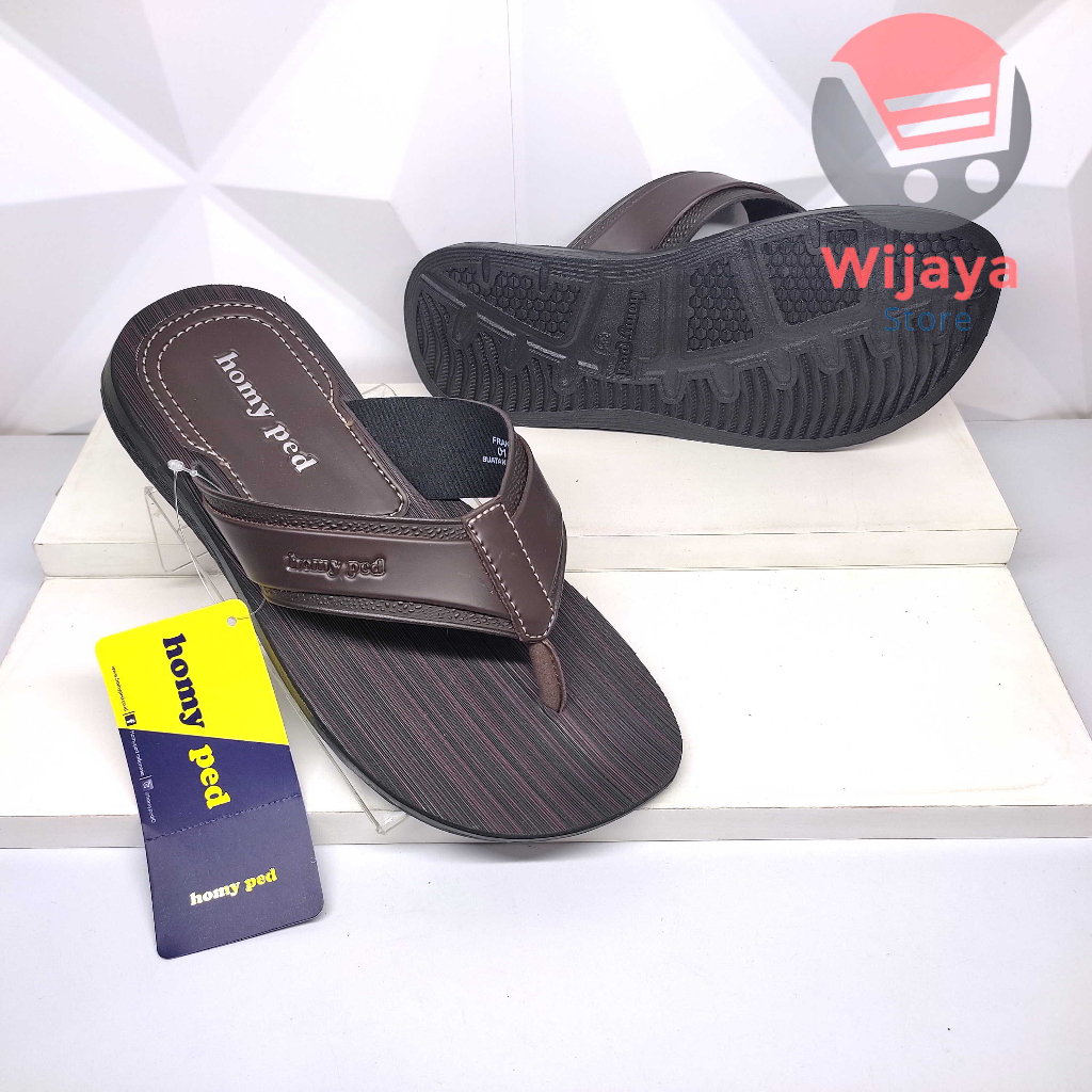 Homyped Franklin Sandal Pria Homyped Original Sendal Jepit Kasual Cowok Laki-Laki Kenyamanan dan Kualitas Terbaik