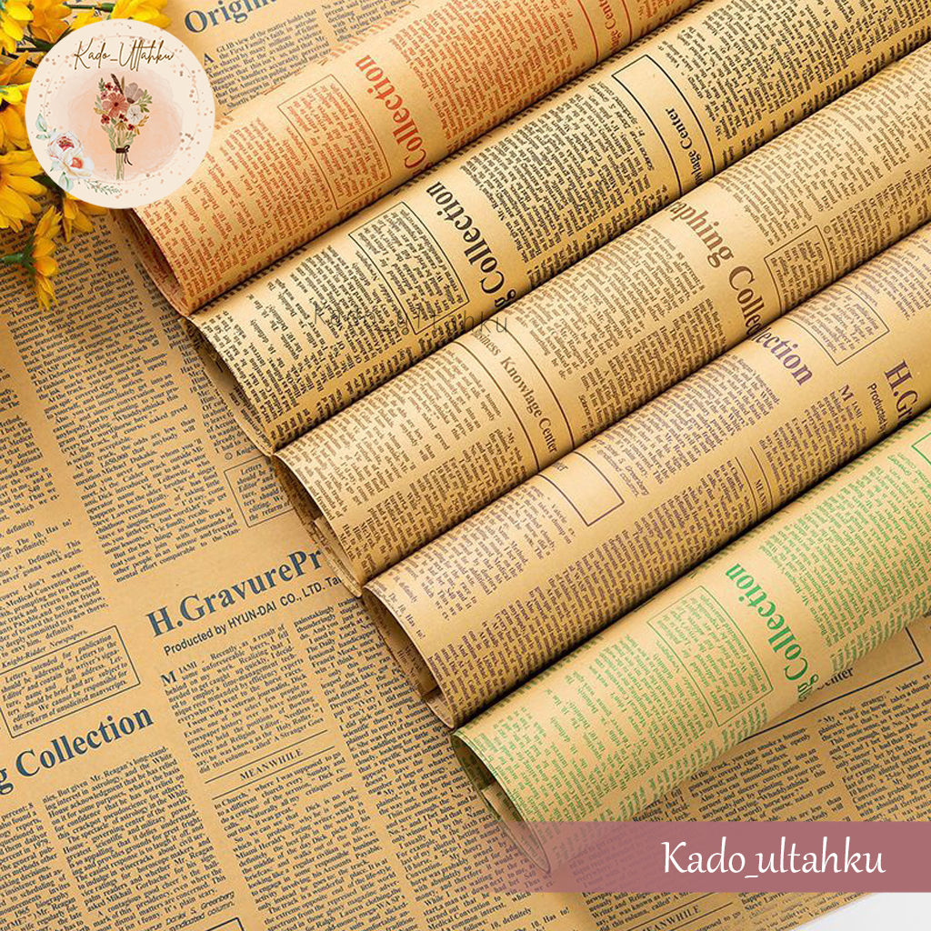 

Kertas Buket Bunga brown {Flower Wraping Paper brown)