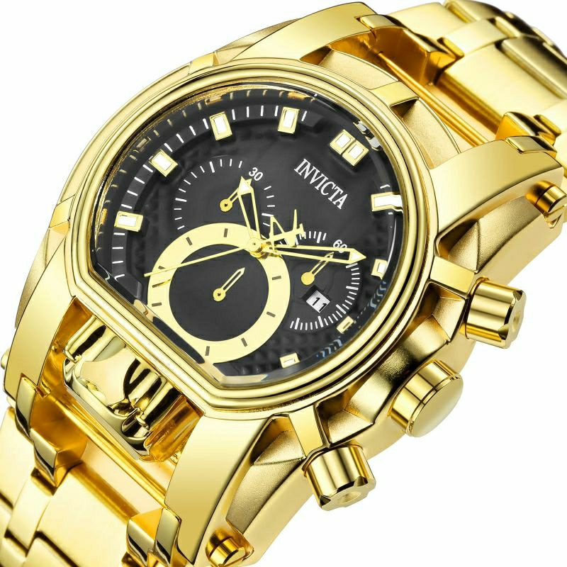 JAM TANGAN PRIA INVICTA WARNA GOLD BEST SELLER