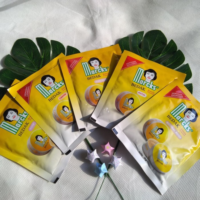 ✿ELYSABETHME✿ Marcks bedak tabur REFIL  sachet murah by kimia farma isi ulang travel