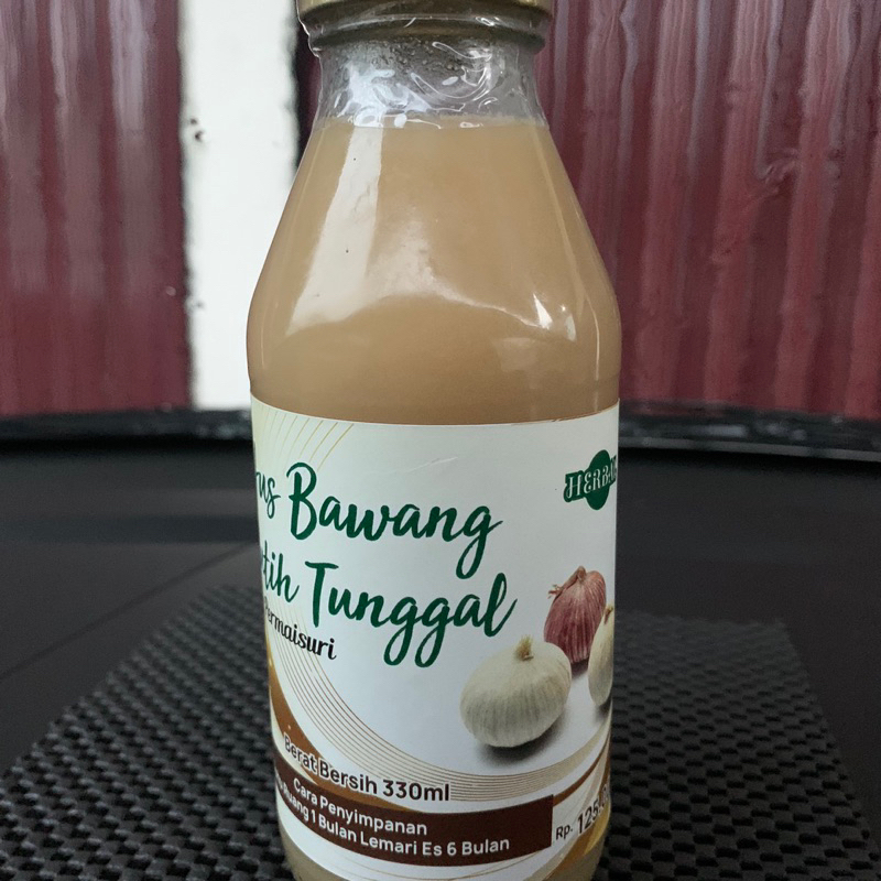 jus bawang putih tunggal