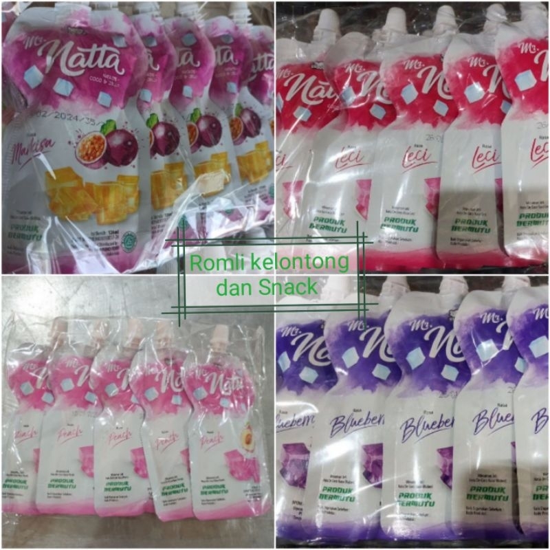 

Sidore Mr Natta Jelly 126ml Natta De Coco Jeli 1Pak isi 5Pcs