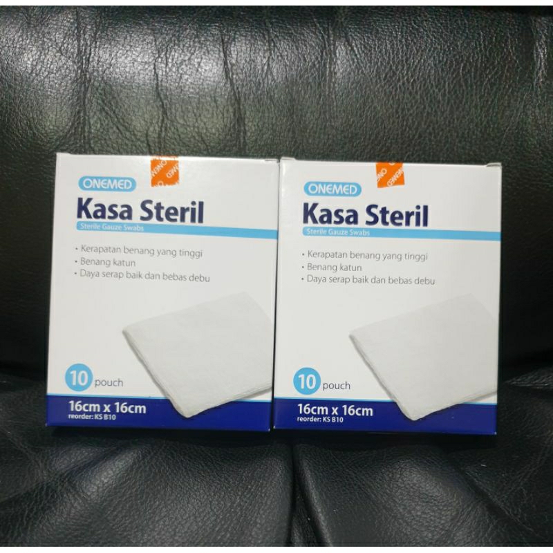 KASA STERIL ONEMED 16 X 16 CM ISI 10 LEMBAR