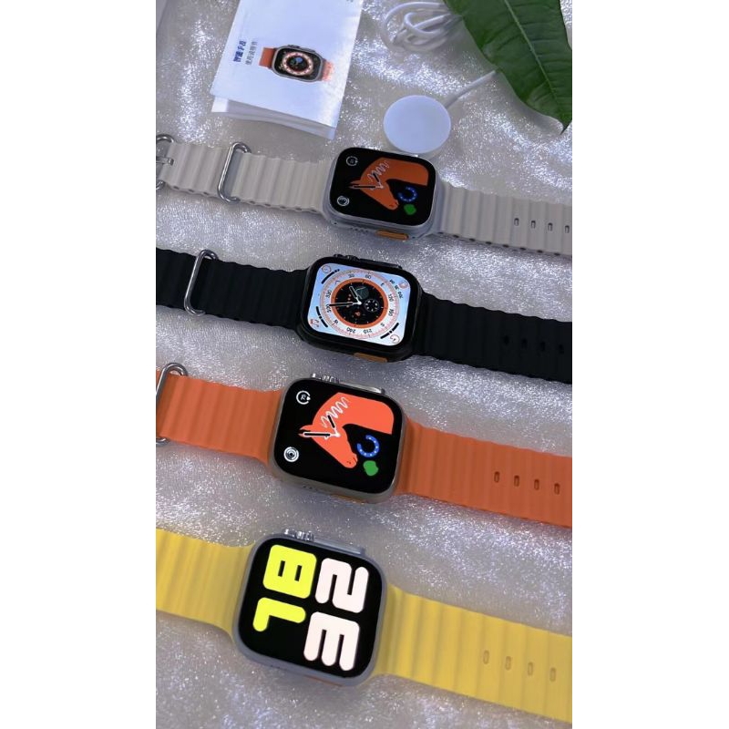 Smartwatch T900 Ultra Watch 8 Wireless Charging dan Kalkulator