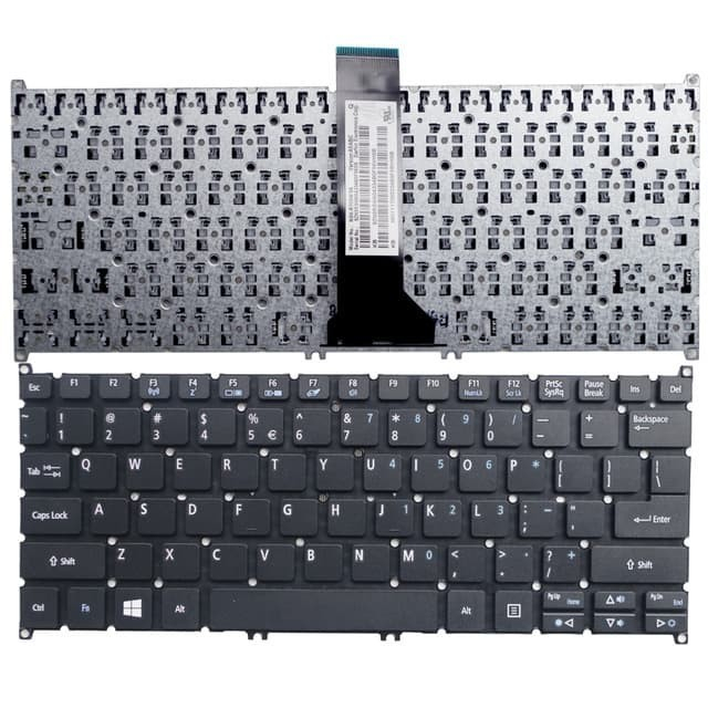 Keyboard Acer Aspire V3-372 V3-331 V3-371 V3-372T E3 E11 Hitam