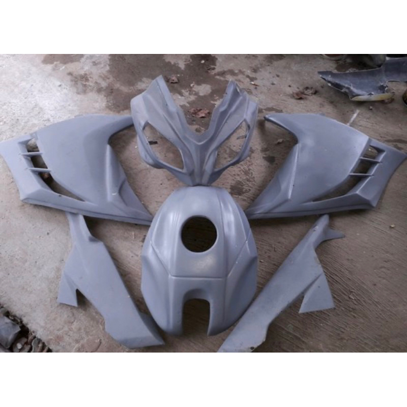 fairing depan vixion/byson model ninja warna poxy