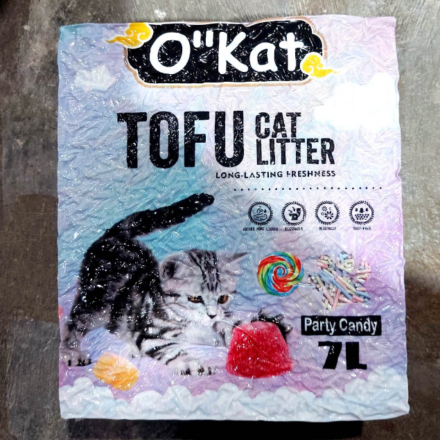 PASIR GUMPAL TOFU SOYA WANGI IMPOR PREMIUM MERK OKAT - 7 LT