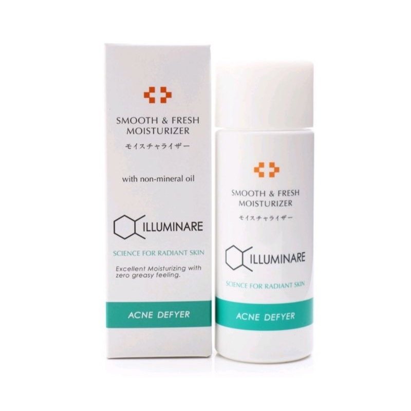 Illuminare Acne S&amp;F Moisturizer 125 ml/ Pelembab Wajah / jerawat / acne