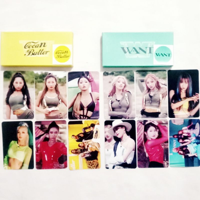 SWF Street Woman Fighter Special Album Sharing Cocanbutter Coca N Butter Want Crew Box Photocard Cre