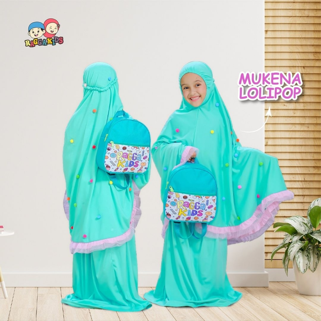 Raggakids mukena lolipop