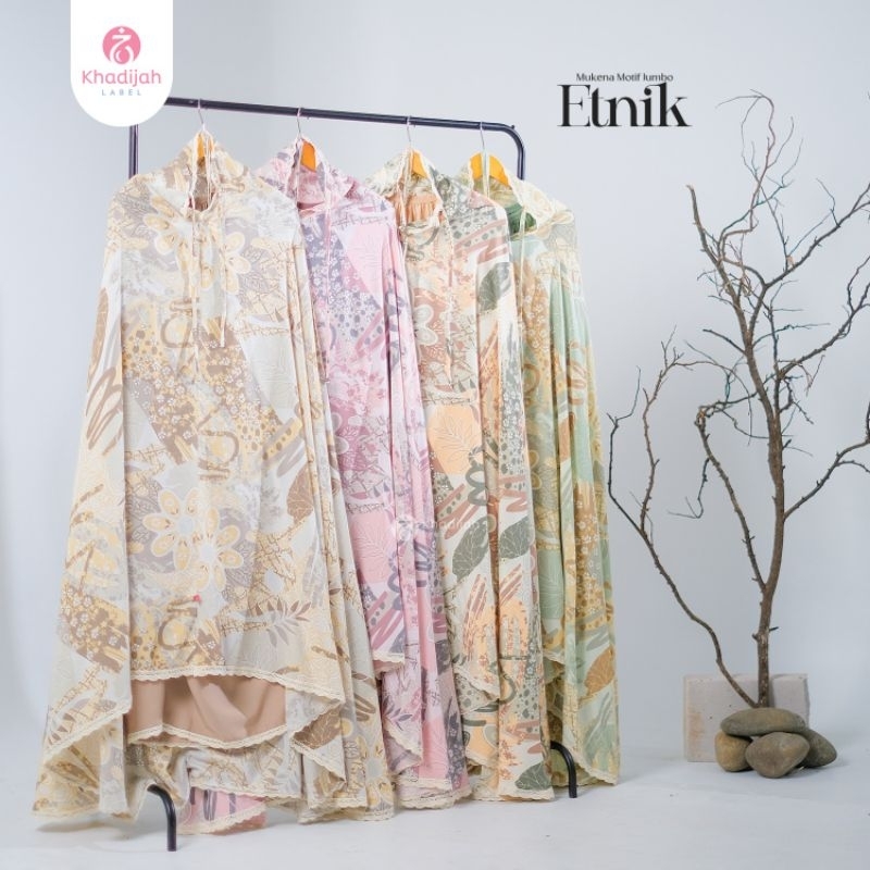 Mukena Jumbo Dewasa Etnik  KhadijahLabelKHADIJAH LABEL, SAHABAT SETIA MUSLIMAH