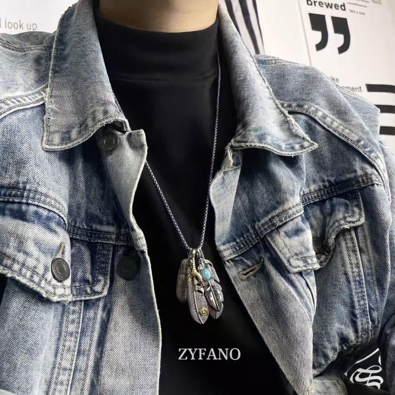 Agiels Necklace - Kalung Rantai Titanium Dapat Dipakai Pria Maupun Wanita Kalung Rantai Titanium Kal