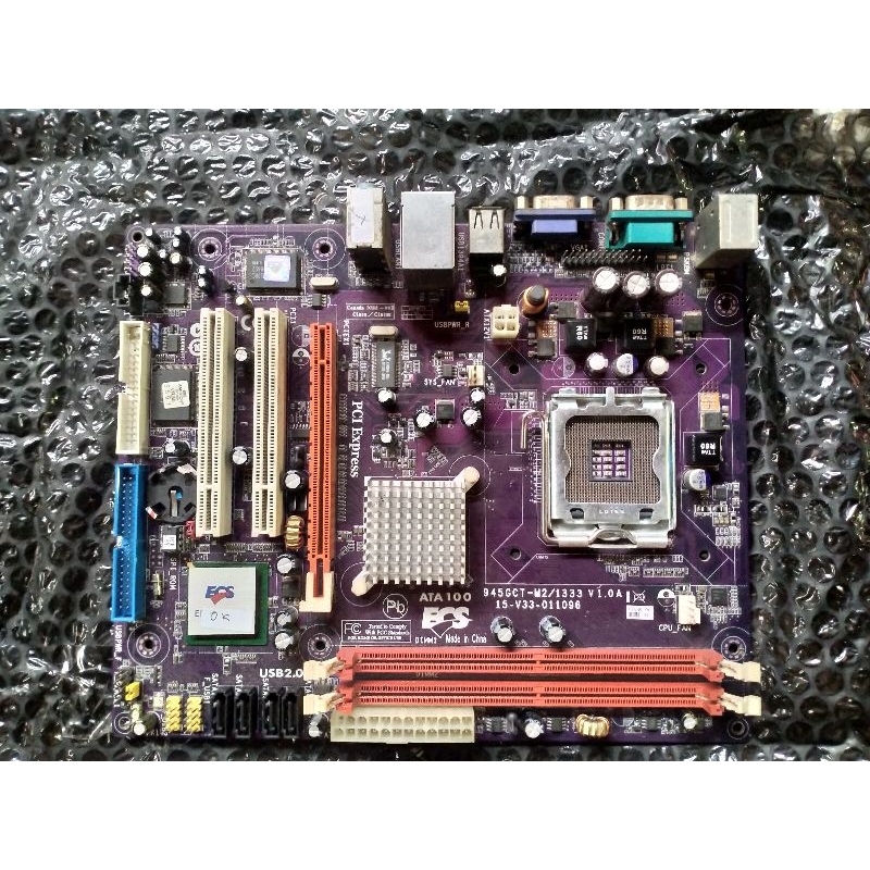 Mobo DDR2 Motherboard Ecs G31