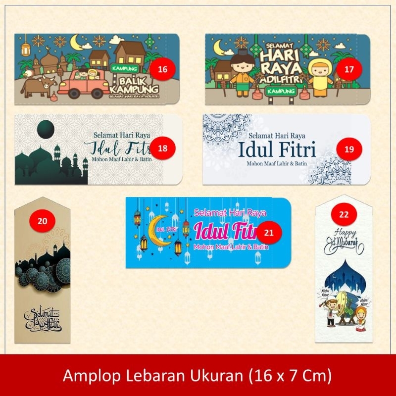 

Amplop Lebaran ukuran besar