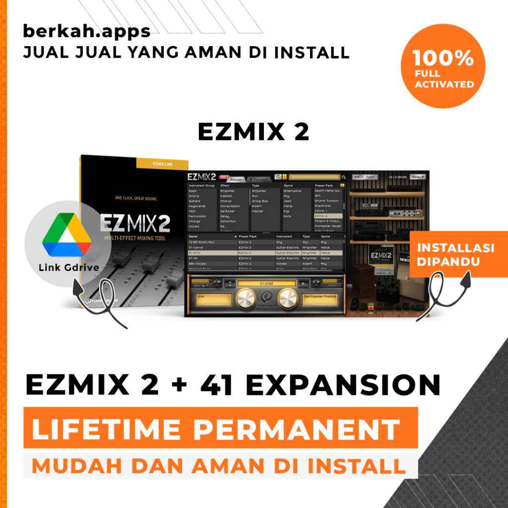 EZMix 2 + 41 Expansion VST Plugin
