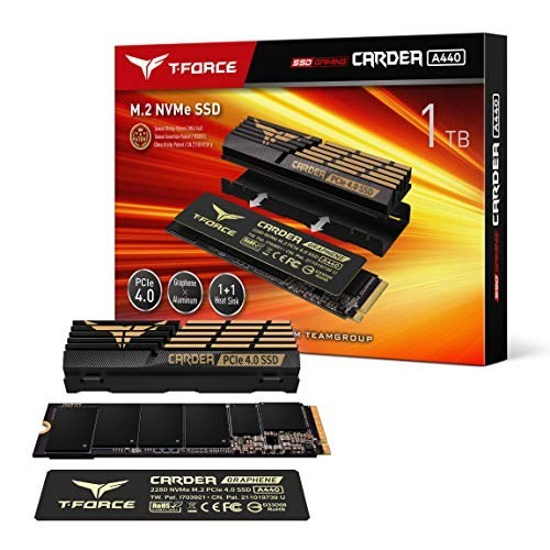 Team Group SSD M.2 NVME 1TB T-FORCE Cardea A440 Gen 4x4