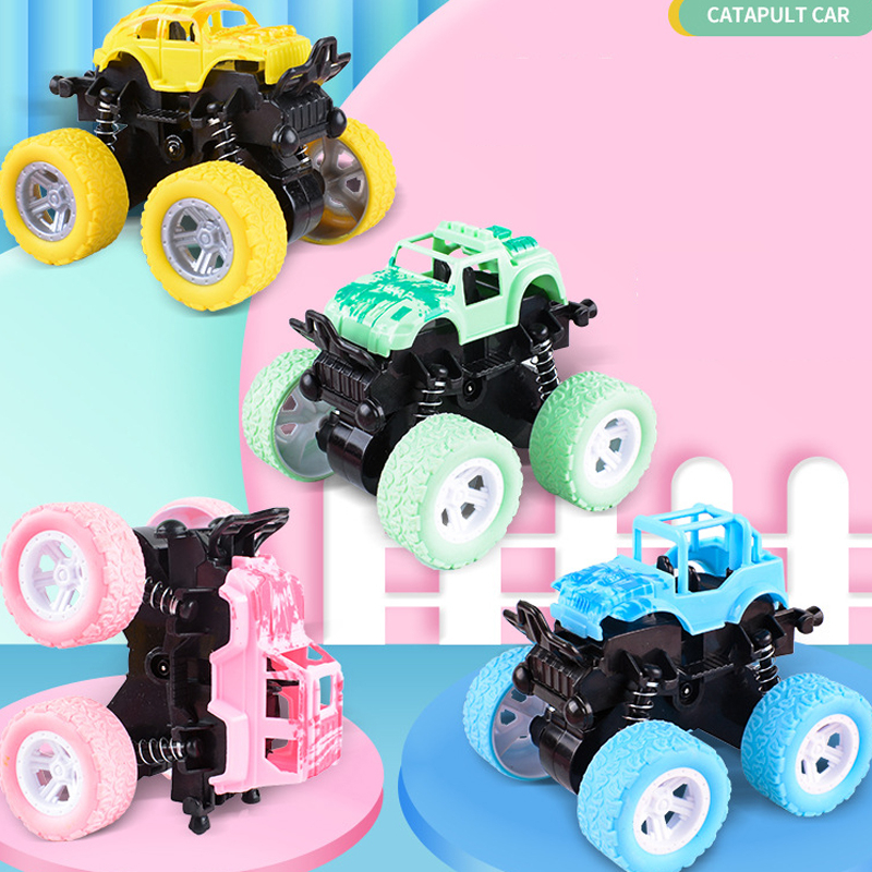 Mobil Mainan Mini Car Monster ZAP Truck Mobill Jip Off Road 4 Drive Inertial Bigfoot 360 Derajat