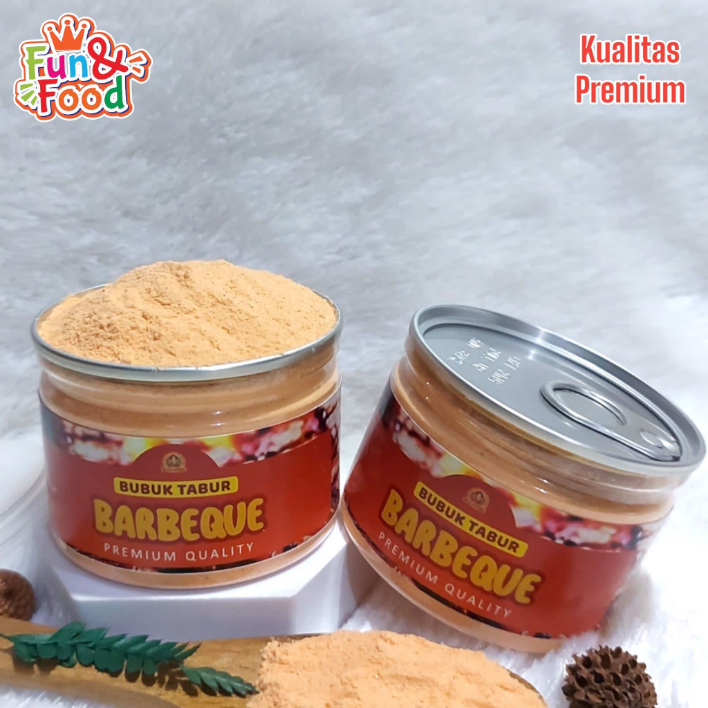 

Can Bumbu Tabur Barberque Bubuk Tabur Snack Keripik Kentang BBQ Kualitas Premium