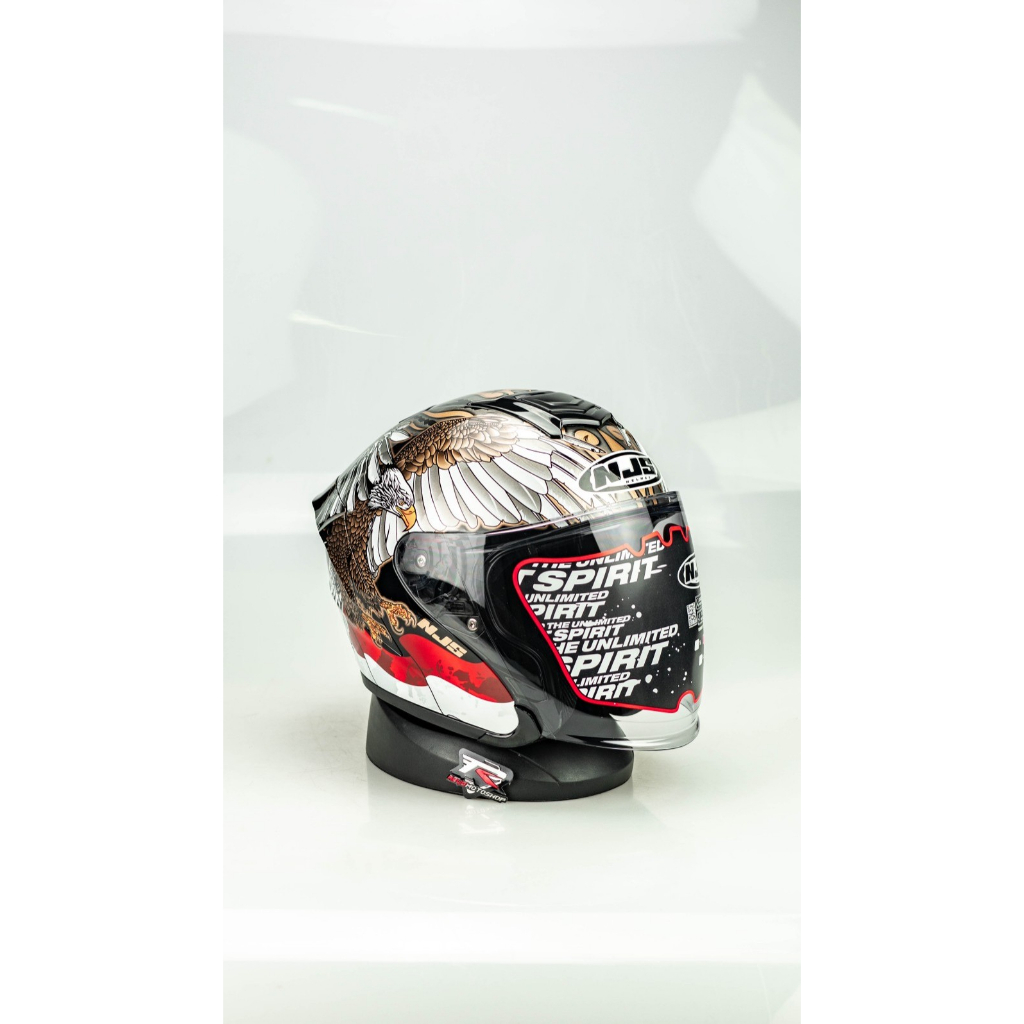 NJS KAIROZ GARUDA HELM HALFFACE SNI