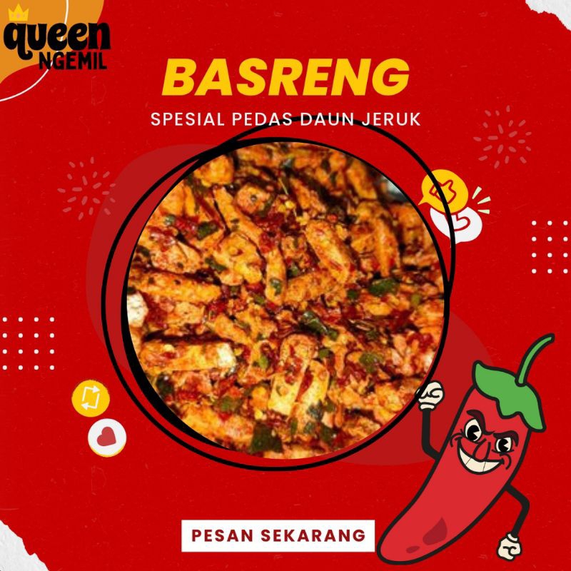 

BASRENG SPESIAL DAUN JERUK SUPER KRIUK (350gr)