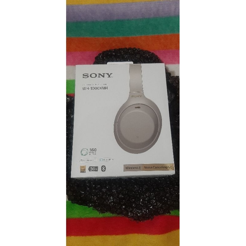SONY WH-1000XM4 Silver Wireless NC Headphone / 1000XM4 / 1000X