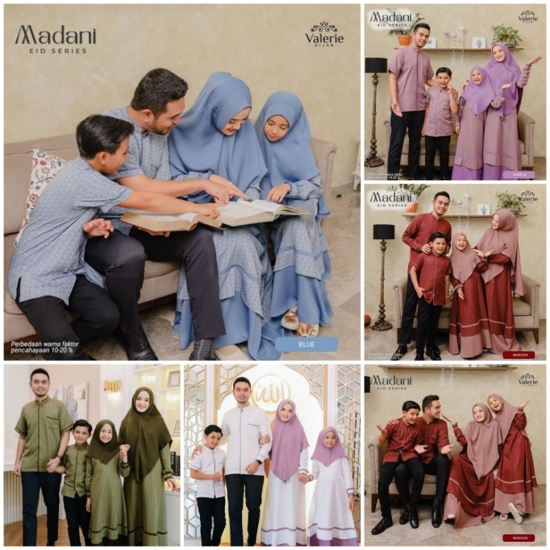 [TERBARU] Sarimbit Keluarga Madani Eid Series by Valerie Hijab