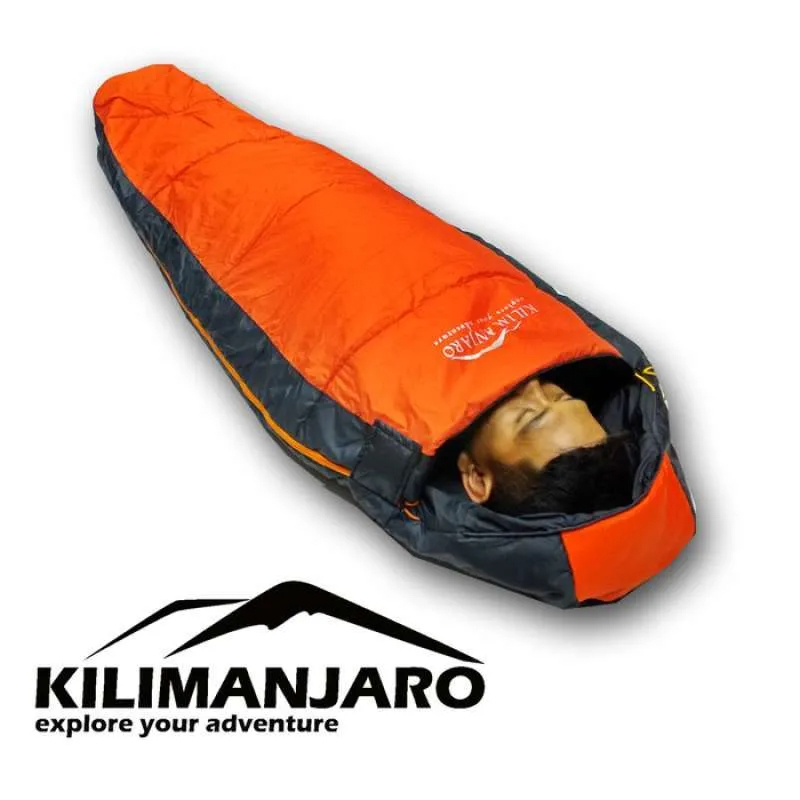 Sleeping Bag Mummy WATERPROOF Kilimanjaro Atmosfer Original - Include Bantal - SB Kilimanjaro Atmosfer