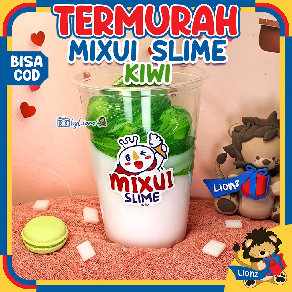 Mainan Slime Mixui Ice Cream base tofu by Lionz.idn