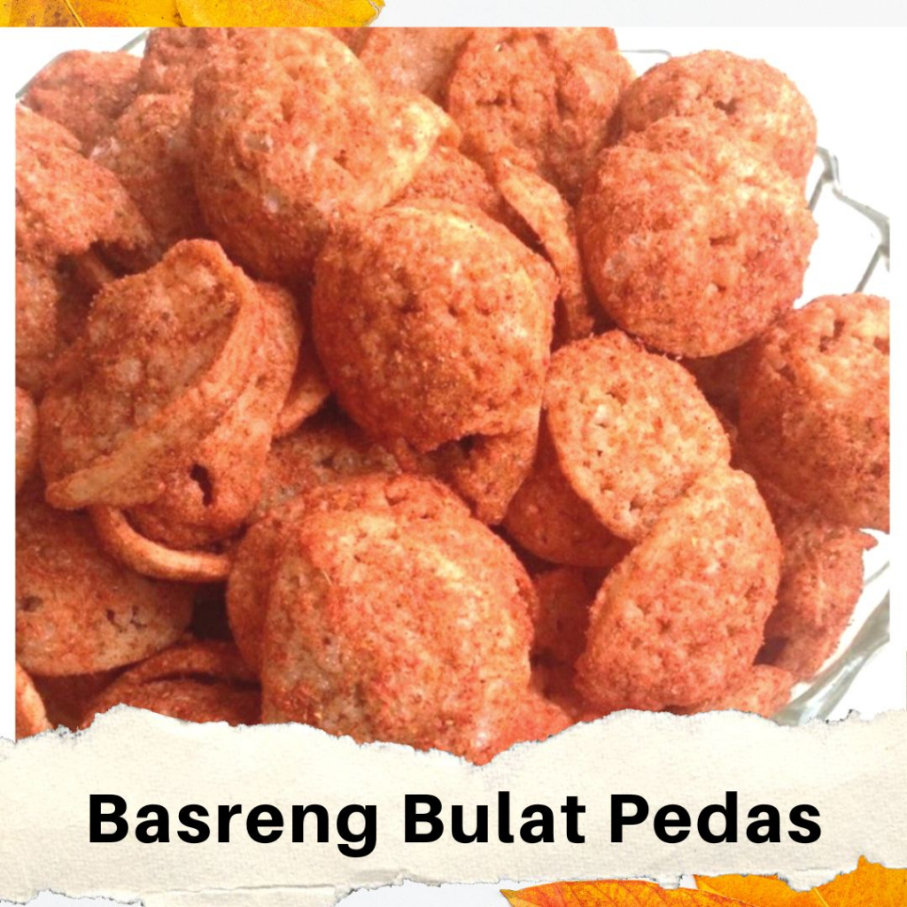 

Basreng Bulat Pedas Daun Jeruk/ Snack Kiloan Murah / RT86SBY