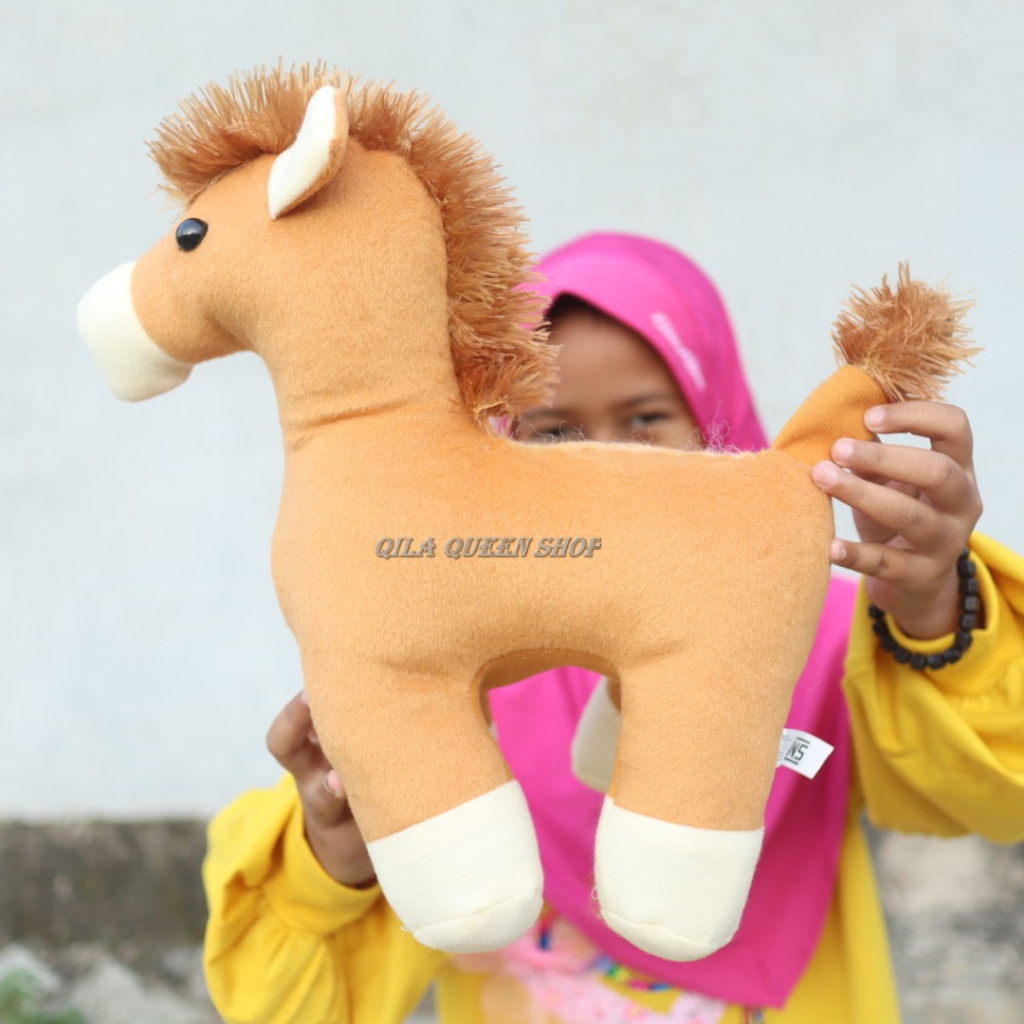 BONEKA KUDA M label SNI TERLARIS MURAH BISA COD