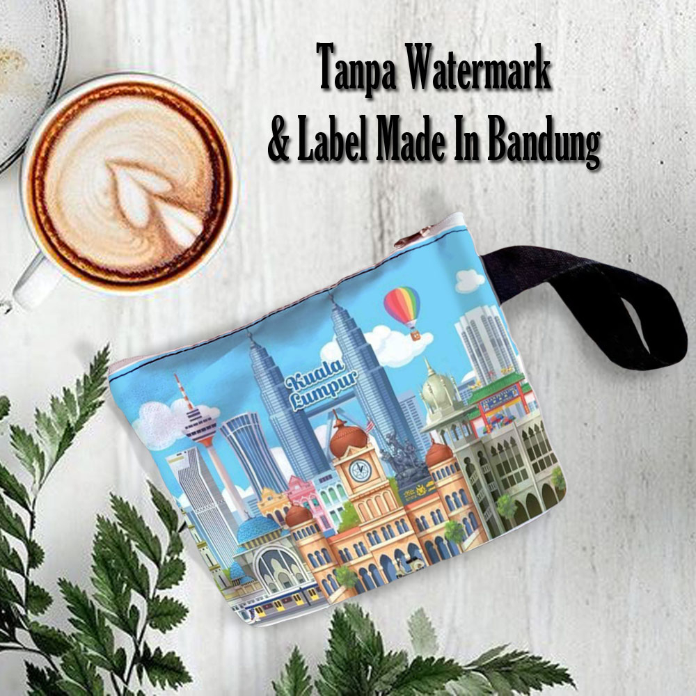 [GROSIR] Souvenir Pouch Dompet Kuala Lumpur Malaysia