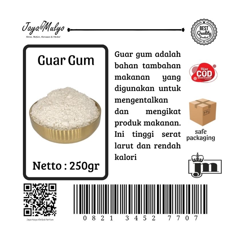 

Guar Gum (250gr)