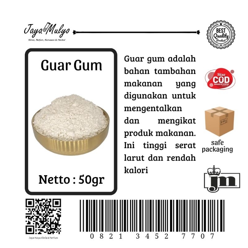 

Guar Gum (50gr)
