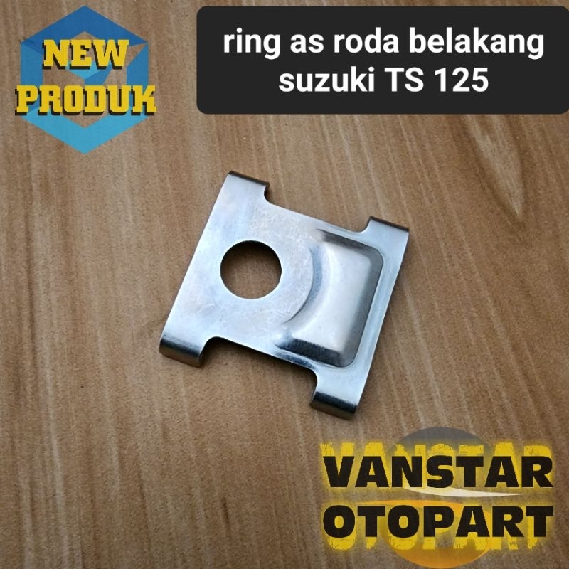 ring besar plat as roda belakang TS 125