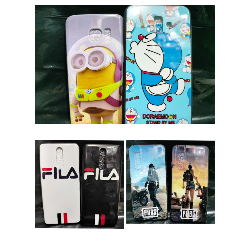 CASE HP BERGAMBAR // MOTIF SILICONE CASE BERGAMBAR (XIAOMI / REDMI )