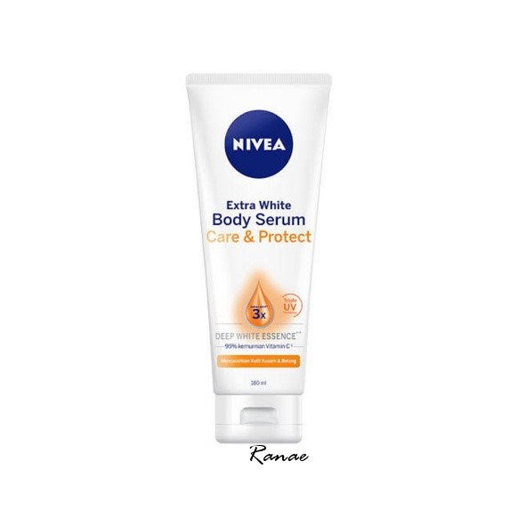 NIVEA EXTRA WHITE Care &amp; Protect BODY SERUM - 180ml | Body Serum NIVEA