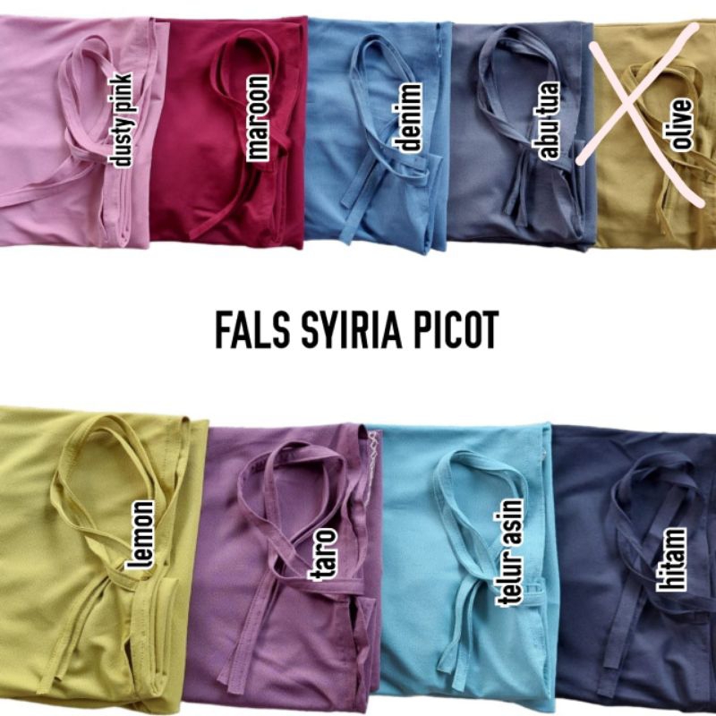 Fals Siria Picot // Hijab Instan // Matt starla