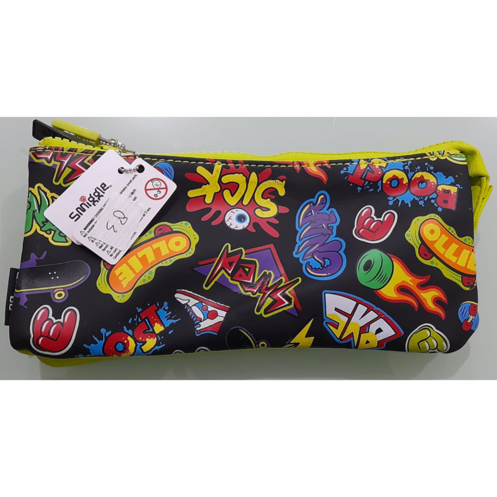 

(REJECT) SMIGGLE PENCIL CASE TRIPLE POCKET HIJAU SICK BACA DESKRIPSI PLEASE)