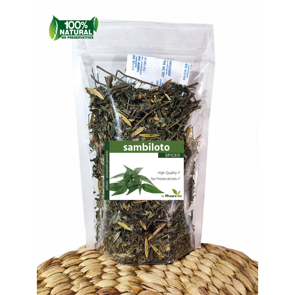 

Sambiloto 45gr / whileoto / sambiroto / sambilata / ampadu tanah / ki pait / andiloto