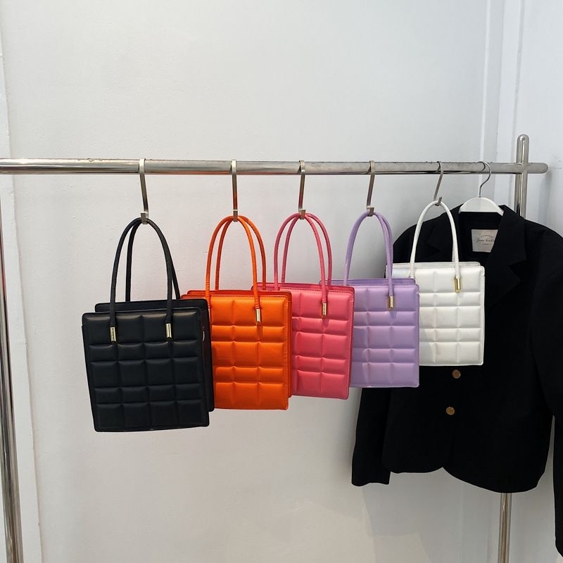 TAS BAHU DAN SELEMPANG KOTAK TALI STREP/ SLING BAG SQUARE IMPORT KOREA/ SHOULDER BAG IMPORT KEKINIAN KOREA